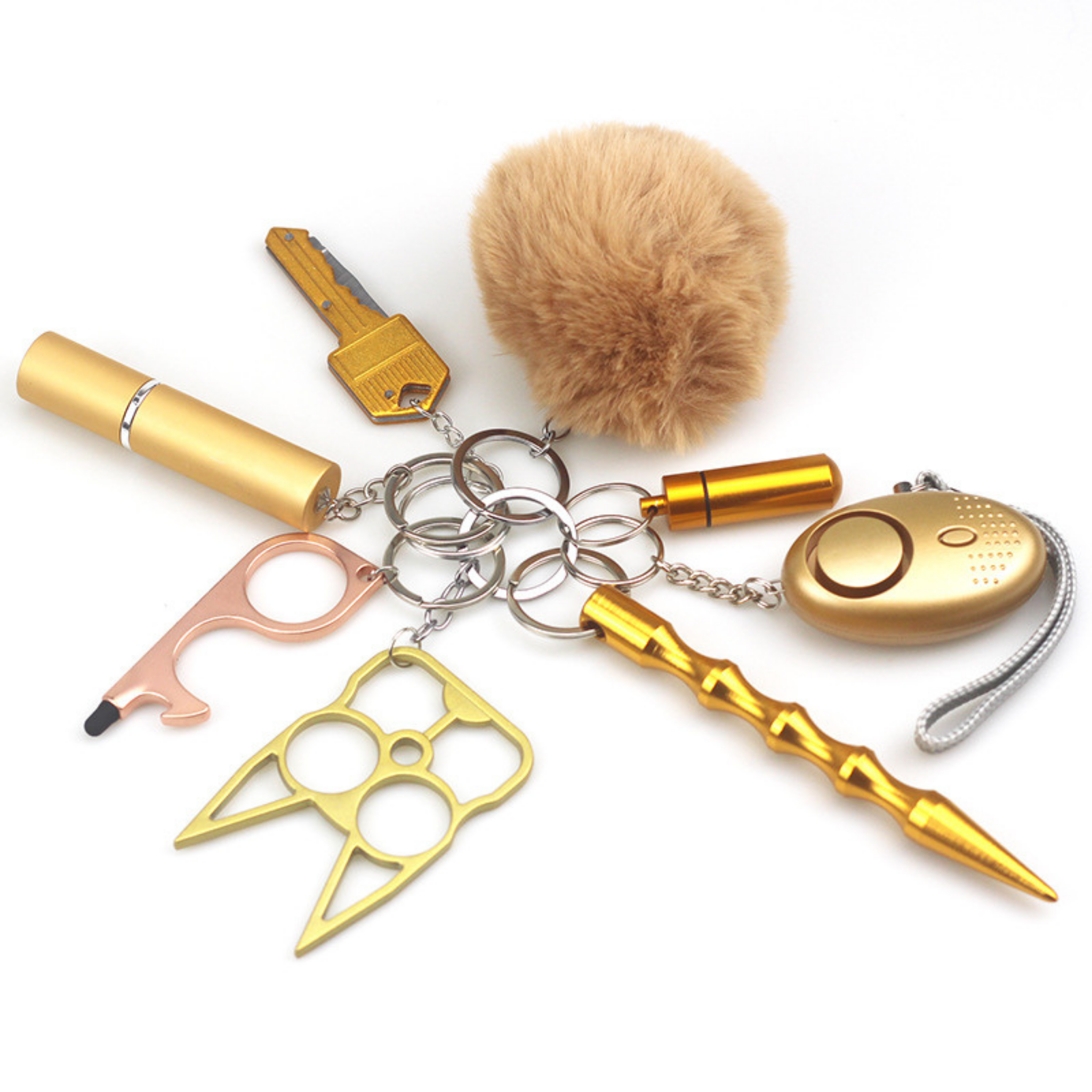 8-in-1 Self-Defense Keychain – Your Safety. Your Style.